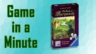 Game in a Minute Ep 77 The Castles of Burgundy The Dice Game [upl. by Anined109]