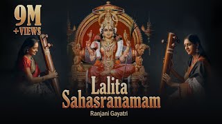 Lalita Sahasranamam  Ranjani  Gayatri [upl. by Royo777]