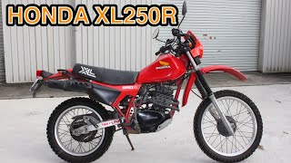 HONDA XL250R ホンダ [upl. by Niwde]