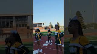 quotHEY WARRIORSquot cheer cheerleading cheerislife cheersheate comment stompnshake [upl. by Yhtomit]