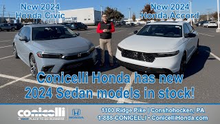 2024 Honda Civic amp Accord Unveiled at Conicelli Honda 🚗💫 Experience Style Tech and Hybrid Power [upl. by Ribaudo]