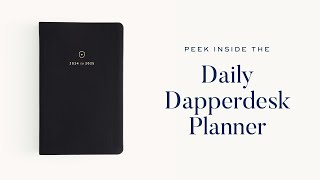 Peek Inside the 20242025 Daily Dapperdesk Planner  Simplified® by Emily Ley [upl. by Laroc]