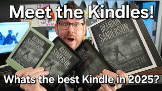 Meet The Kindles Comparing the 2025 Kindle Lineup Which one is right for YOU [upl. by Adnof]