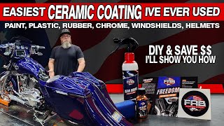 ⚡Mirror Finish DIY Ceramic Coat Your Harley ⚡ [upl. by Eiramalegna]