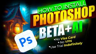 New Method How to Download Photoshop Beta for FREE  Generative Fill [upl. by Randie902]