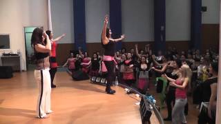 CAIRO MIRAGE BELLYDANCE FESTIVAL KATIA ESHTA SUPERSTAR WORKSHOP [upl. by Ahseinek627]