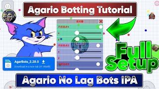 agario bots free no lag tutorial  agario gameplay bot lobby  agario bots mobile 2024 IOS [upl. by Evans682]