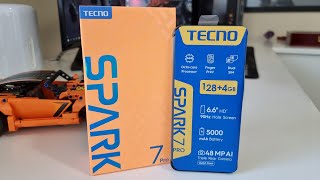 Tecno Spark 7 Pro Unboxing Video [upl. by Ysac]