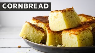 HOW TO MAKE DELICIOUSLY MOIST CORNBREAD  KEEPING IT RELLE [upl. by Root]