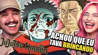 reagimos a Jujutsu Kaisen e a baguncinha em Shibuya  Tsukiuraya [upl. by Shoshanna]