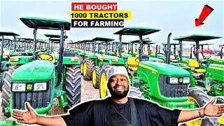 HE BOUGHT 1000 TRACTORS FOR MECHANIZED FARMING IN NIGER STATE NIGERIA WATCH [upl. by Natalie]