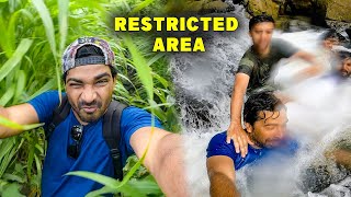 Deadly Restricted Chinchoti Waterfall Me Trek Kiya  Band Baj Gayi [upl. by Saimon]