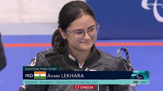 Paris Paralympics  Avni Lakhera Mona Agarwal ने 10m Air Rifle Standing में जीता Gold Bronze [upl. by Nueovas347]