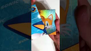 PT2 Blue Box 4 Packs amp Limited Edition shorts soniccollection sonicthehedgehog panini SonicCard [upl. by Skiba]