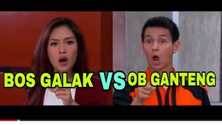 BOS GALAK VS OFFICE BOY GANTENG DAN AKHIRNYA JATUH CINTA [upl. by Buchbinder644]