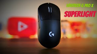 Logitech G PRO X SUPERLIGHT Wireless Mouse unboxing [upl. by Klusek742]