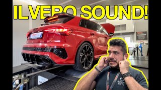 IL quotVEROquot SOUND BRUTALE DELLA NUOVA AUDI RS3 8Y 😱😱😱 [upl. by Eatnod]