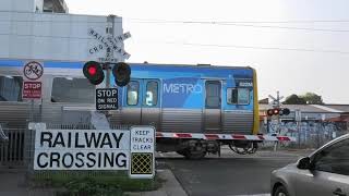 Hope Street Brunswick Vic  LXRA Railway Crossing  Before and After Upgrade [upl. by Norej]