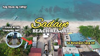 Hidden Gem in Bauan Batangas  Sadayo Beach Resort  RenzCraig [upl. by Jezebel]