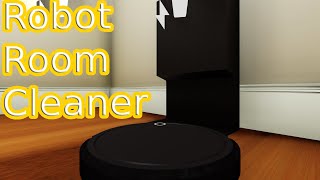 I Play A Satisfying Game Where You Are A Roomba Vacuum  Robot Room Cleaner [upl. by Jocko227]