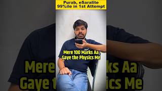 Focus on PYQs for JEE Mains 1st Attempt 💯 Easiest 99ile 😱 IIT Motivation shorts esaral jee2025 [upl. by Nevet]