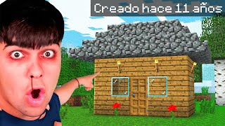 Encontré Mi Mundo Antiguo de Minecraft de Hace 11 Años [upl. by Mattheus120]