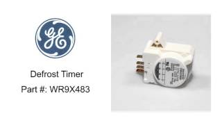 General Electric Defrost Timer Part  WR9X483 [upl. by Netsrak]