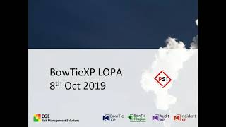 LOPA using BowTieXP v10 [upl. by Cook]