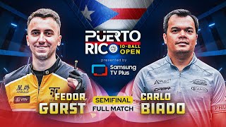 GORST vs BIADO  SEMIFINAL  Puerto Rico Men’s Open by Samsung TV Plus [upl. by Leontina]