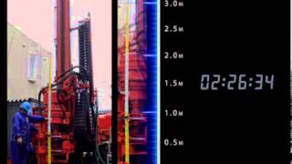 SONIC DRILL SD150｜大地コンサルタント（株）｜ソニックドリル技術研究会 [upl. by Holms]