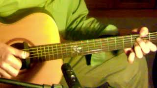 Terra mia Pino Daniele chitarra fingerstyle Damiano Marino [upl. by Anoed1]