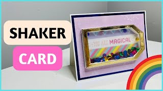 TARJETA SHAKER  Tutorial Tarjeta divertida y agitable quotLove is Lovequot [upl. by Aranahs965]