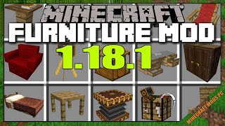 MrCrayfishs Furniture Mod 1181 amp How To Install for Minecraft [upl. by Eeltrebor636]