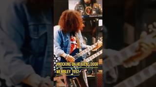 Guns n Roses Knocking on heavens door Live Wembley 1992 gunsnroses axlrose slash [upl. by Akerehs]