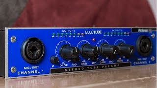 Presonus Bluetube Preamp Review [upl. by Naujyt]