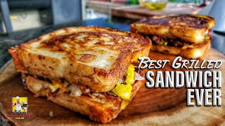 The Best Grilled Sandwich Ever  Blaze Griddle [upl. by Eelrac]