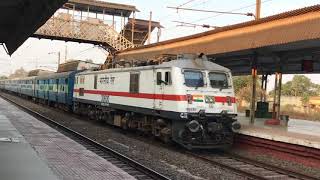 12860 Gitanjali express at deolali station [upl. by Ellord]