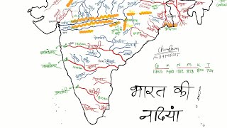 Rivers system of peninsular india  प्रायद्वीप भारत की नदियां  भारत का भूगोल  Indian geography [upl. by Arymat]