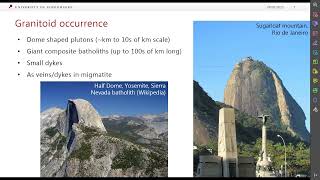 Lecture 62  Granitoids part 1 Volcanoes magmas and their geochemistry [upl. by Evey]