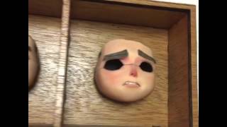 ParaNorman 3D printed Replacement Animation Heads Laika [upl. by Rehpetsirhc682]