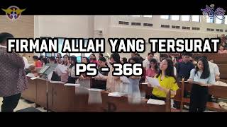 PS 366  Firman Allah Yang Tersurat  Vita Angela Choir Minggu Biasa XXI 25 Agustus 2024 [upl. by Stevens]