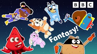 FANTASY FUN with CBeebies Friends  CBeebies [upl. by Leinoto]