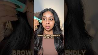 BROWN SKIN FRIENDLY SKIN TINT makeup [upl. by Questa]