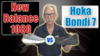 Hoka Bondi 7 Versus New Balance 1080 [upl. by Aicilehp]