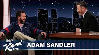 Adam Sandler on Taking Daughters to Taylor Swift Premiere amp Working with Henry Winkler in Waterboy [upl. by Tterrab]