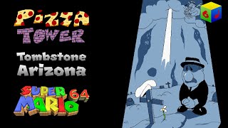 Pizza Tower  Tombstone Arizona Wasteyard  SM64 Remix [upl. by Coonan]