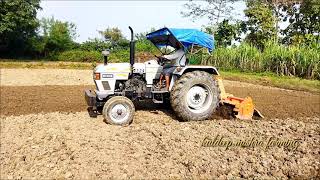 Eicher 480 super Plus rotavator Shandar performance mishra farming tech [upl. by Atinrahc221]