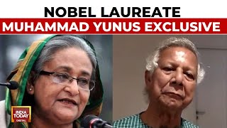 Bangladesh News Muhammad Yunus Talks On Politics Climate In Bangladesh  India Today Exclusive [upl. by Sualocin]