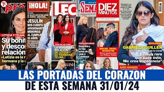 🚨🔴ESTAS son las PORTADAS de las REVISTAS del CORAZÓN de hoy MIÉRCOLES 31 de ENERO [upl. by Ecirp]