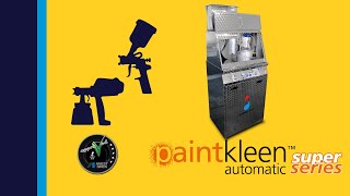 quotPaintkleen super series M713quot  innovative Lackierpistolenreinigung neuester Stand [upl. by Ahsaten]